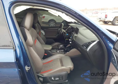 2020 BMW X3 M Competition из США, поврежденный, VIN 5YMTS0C0XLLA57838